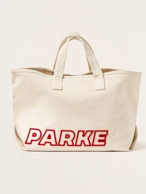 ❤️Large Canvas Tote Bag - Parke x Target Natural NWT